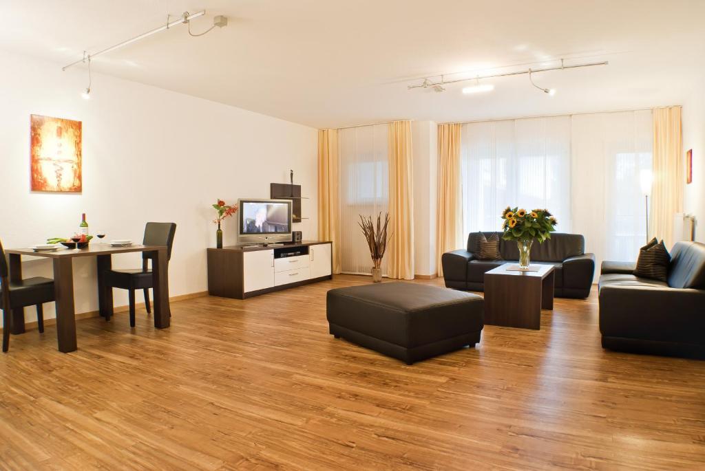 Serviced Apartments Kurpfalzhof Oftersheim Oda fotoğraf